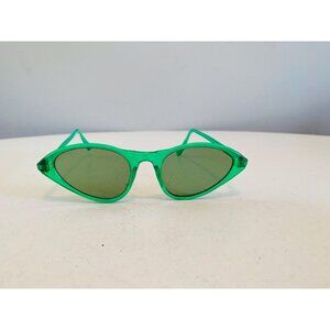 Vintage Cat Eye Sunglasses, Protex Deadstock 1950s/1960s Sunglasses, Green Frame